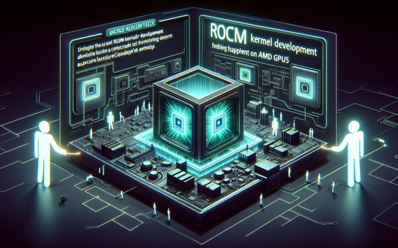 Simplifie la construction des kernels ROCm avec Hugging Face