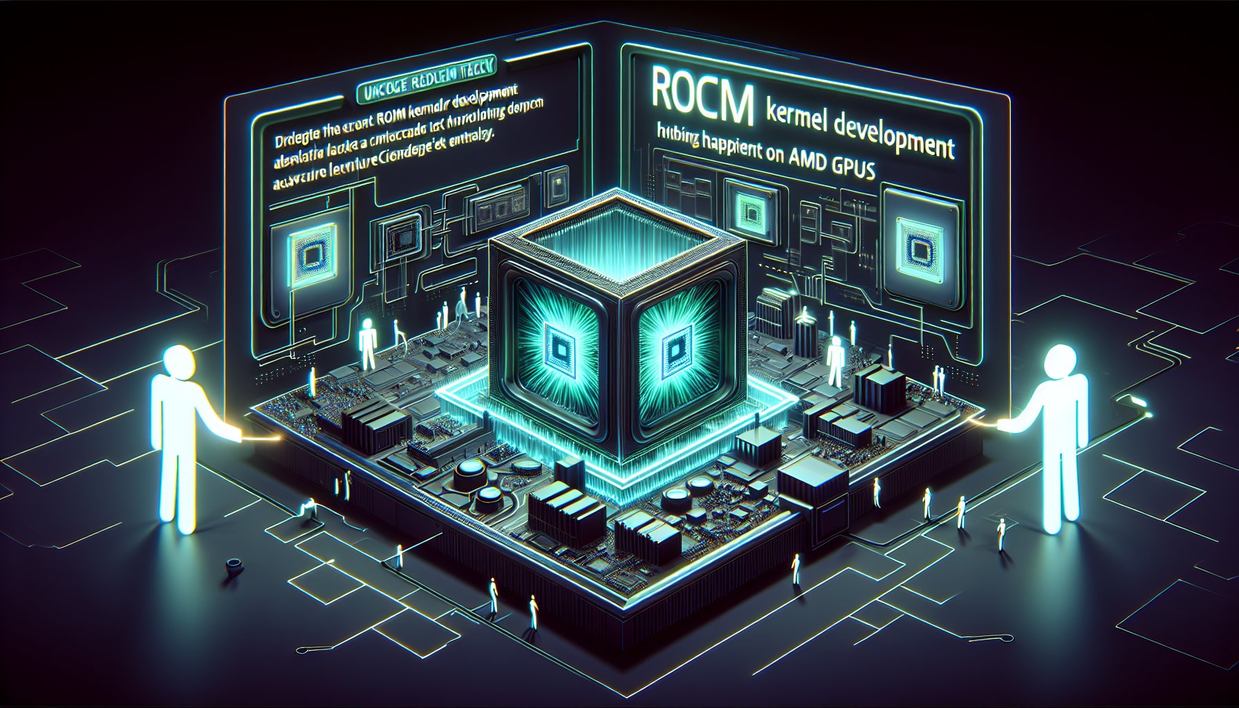 Simplifie la construction des kernels ROCm avec Hugging Face