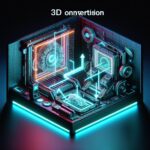 Transforme des maillages colorés en textures détaillées