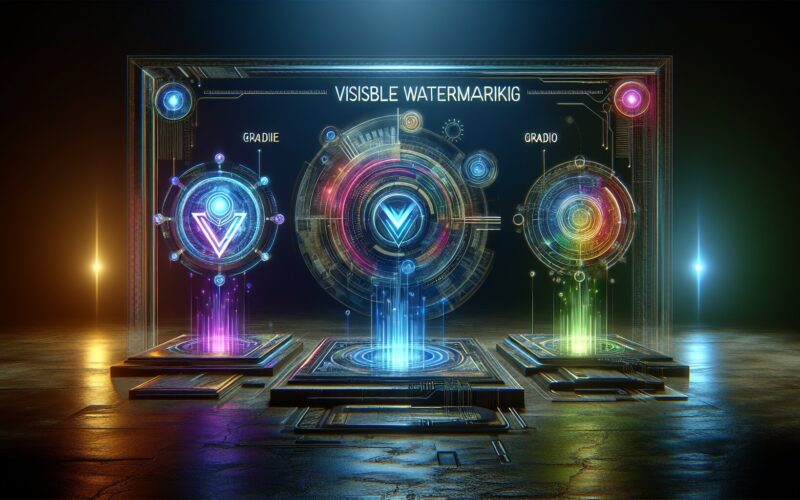 Visible Watermarking simplifié avec Gradio, une avancée pour la transparence