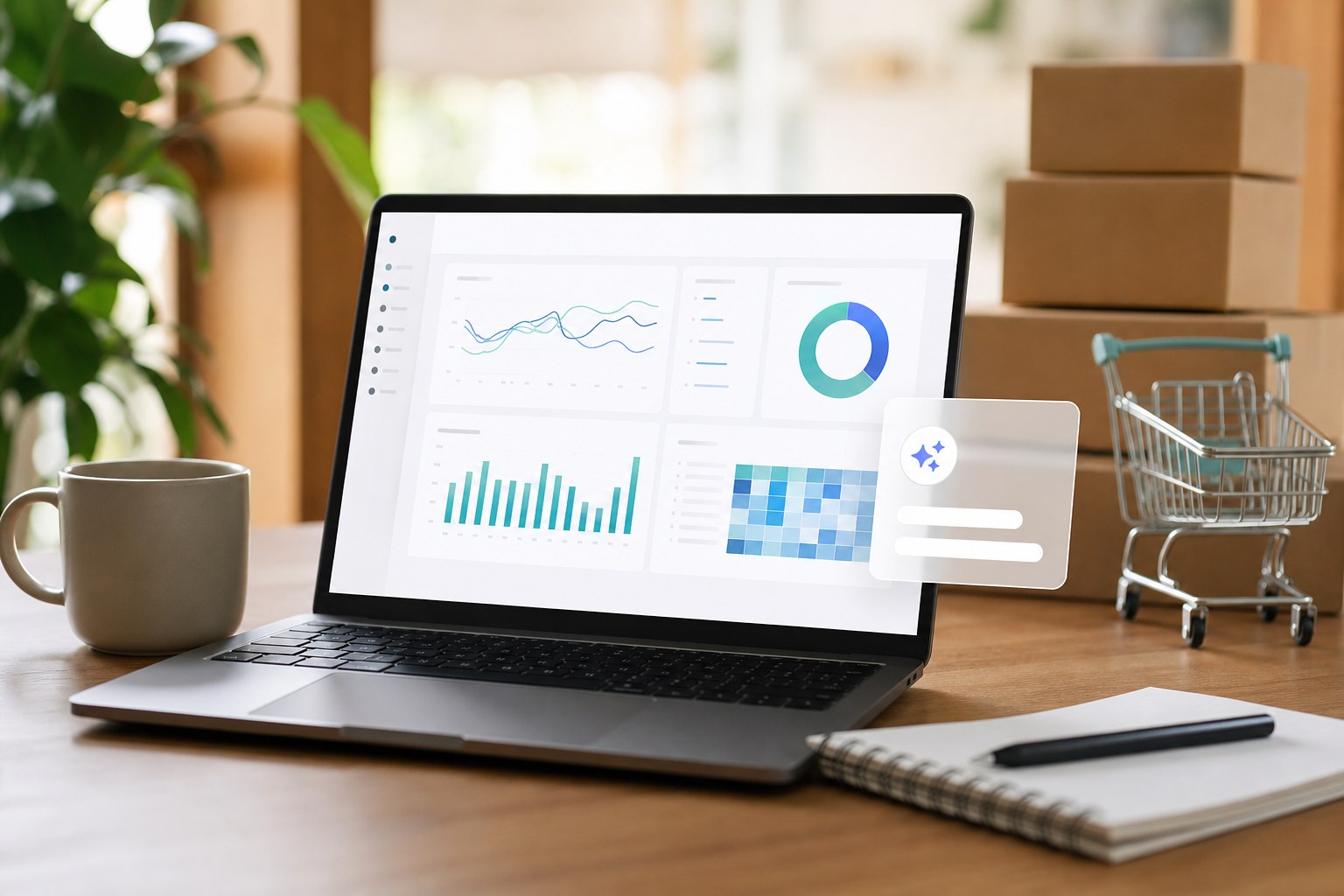 Rapports Shopify avec l’IA : prompts Sidekick et décisions fiables