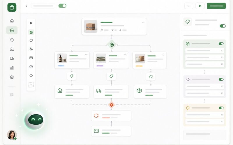 Shopify Flow et Sidekick : automatiser le tri des commandes sans coder